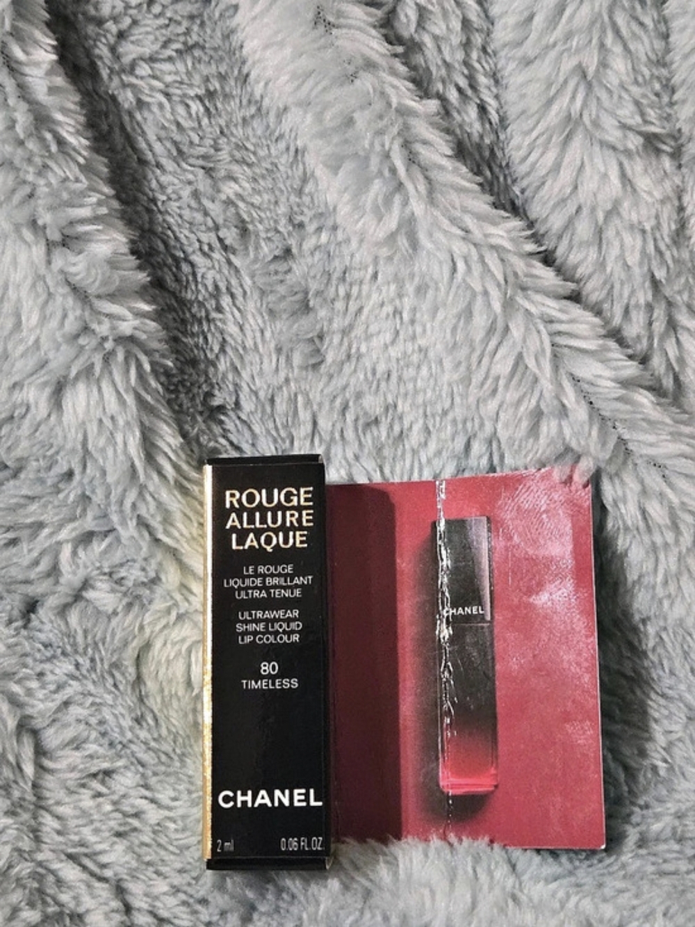 Chanel Rouge Allure Lacque 80 Timeless Lip Lacquer. BRAND NEW- Mini